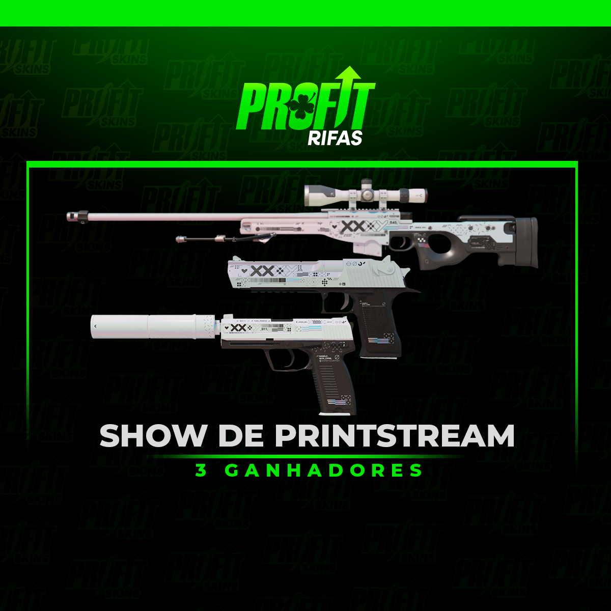 SHOW DE PRINTSTREAM 🤍
